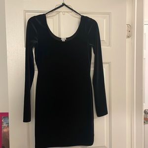 Fitted Velvet Dress